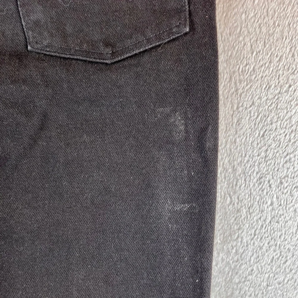 Wrangler 936WBK Cowboy Cut Slim Fit Black Denim Jeans Mens 33x30 Made in USA
